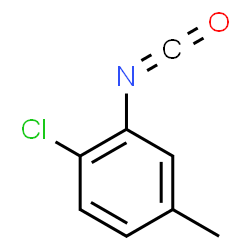 ChemSpider 2D Image | 2-Chloro-5-methylphenyl isocyanate | C8H6ClNO