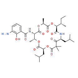 ChemSpider 2D Image | Kitastatin | C36H53N3O12
