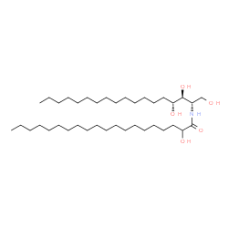 ChemSpider 2D Image | N-(2-hydroxyeicosanoyl)-4-hydroxysphinganine | C38H77NO5