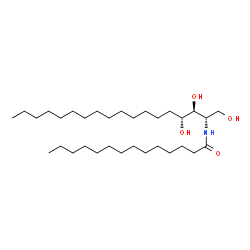 ChemSpider 2D Image | N-tetradecanoyl-4-hydroxysphinganine | C32H65NO4