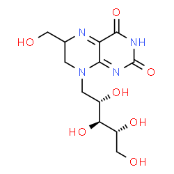 ChemSpider 2D Image | reduced 6-(hydroxymethyl)-8-(1-D-ribityl)lumazine | C12H18N4O7