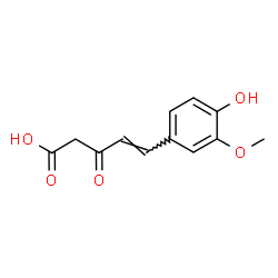 ChemSpider 2D Image | feruloylacetic acid | C12H12O5