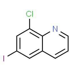 ChemSpider 2D Image | 6-iodo-8-chloroquinoline | C9H5ClIN