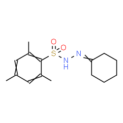 ChemSpider 2D Image | N'-Cyclohexylidene-2,4,6-trimethylbenzenesulfonohydrazide | C15H22N2O2S