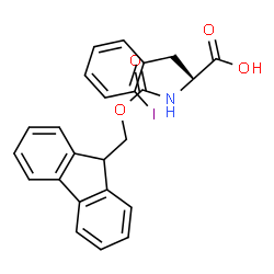 ChemSpider 2D Image | Fmoc-2-Iodo-L-Phenylalanine | C24H20INO4