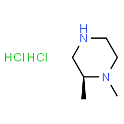 ChemSpider 2D Image | (2S)-1,2-Dimethylpiperazine dihydrochloride | C6H16Cl2N2