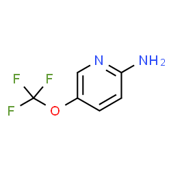ChemSpider 2D Image | 5-(Trifluoromethoxy)-2-pyridinamine | C6H5F3N2O
