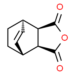 ChemSpider 2D Image | (1R,2R,6S,7R)-4-Oxatricyclo[5.2.2.0~2,6~]undec-8-ene-3,5-dione | C10H10O3