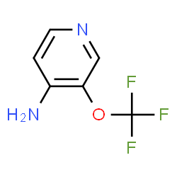 ChemSpider 2D Image | 3-(Trifluoromethoxy)-4-pyridinamine | C6H5F3N2O