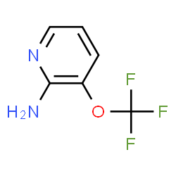 ChemSpider 2D Image | 3-(Trifluoromethoxy)pyridin-2-amine | C6H5F3N2O