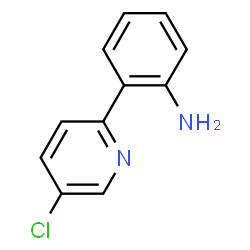 ChemSpider 2D Image | 2-(5-Chloro-2-pyridinyl)aniline | C11H9ClN2