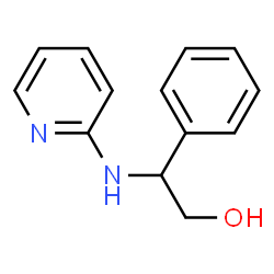 ChemSpider 2D Image | 2-Phenyl-2-(2-pyridinylamino)ethanol | C13H14N2O