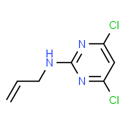 ChemSpider 2D Image | N-Allyl-4,6-dichloro-2-pyrimidinamine | C7H7Cl2N3