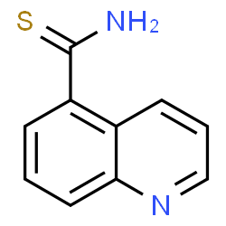 ChemSpider 2D Image | 5-Quinolinecarbothioamide | C10H8N2S