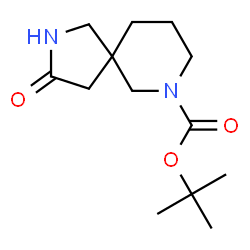 ChemSpider 2D Image | tert-Butyl 3-oxo-2,7-diazaspiro[4.5]decane-7-carboxylate | C13H22N2O3