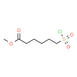 ChemSpider 2D Image | Methyl 6-(chlorosulfonyl)hexanoate | C7H13ClO4S