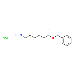 ChemSpider 2D Image | Benzyl 6-aminohexanoate hydrochloride (1:1) | C13H20ClNO2