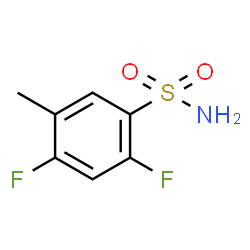 ChemSpider 2D Image | 2,4-Difluoro-5-methylbenzenesulfonamide | C7H7F2NO2S