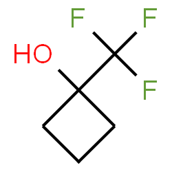 ChemSpider 2D Image | 1-(Trifluoromethyl)cyclobutanol | C5H7F3O