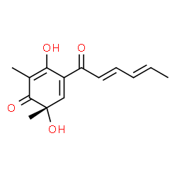 ChemSpider 2D Image | sorbicillinol | C14H16O4