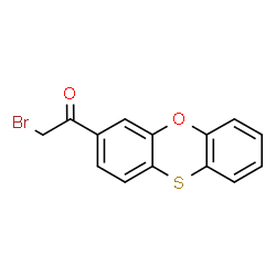 ChemSpider 2D Image | 2-Bromo-1-(3-phenoxathiinyl)ethanone | C14H9BrO2S