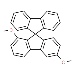 ChemSpider 2D Image | 1,6-Dimethoxy-9,9'-spirobi[fluorene] | C27H20O2