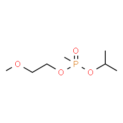 ChemSpider 2D Image | Isopropyl 2-methoxyethyl methylphosphonate | C7H17O4P