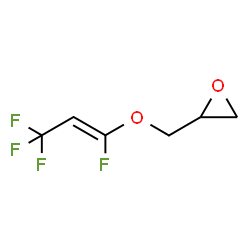 ChemSpider 2D Image | 2-({[(1Z)-1,3,3,3-Tetrafluoro-1-propen-1-yl]oxy}methyl)oxirane | C6H6F4O2