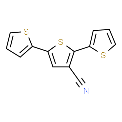 ChemSpider 2D Image | 2,2':5',2''-Terthiophene-3'-carbonitrile | C13H7NS3