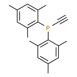 ChemSpider 2D Image | Ethynyl(dimesityl)phosphine | C20H23P