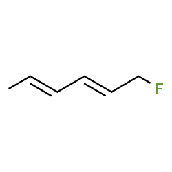 ChemSpider 2D Image | (2E,4E)-1-Fluoro-2,4-hexadiene | C6H9F