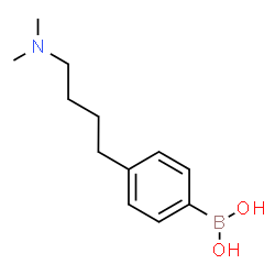 ChemSpider 2D Image | (4-(4-(Dimethylamino)butyl)phenyl)boronic acid | C12H20BNO2