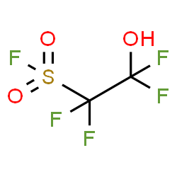 ChemSpider 2D Image | 1,1,2,2-Tetrafluoro-2-hydroxyethanesulfonyl fluoride | C2HF5O3S