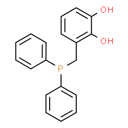 ChemSpider 2D Image | 3-[(Diphenylphosphino)methyl]-1,2-benzenediol | C19H17O2P