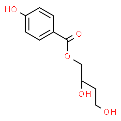 ChemSpider 2D Image | 2,4-Dihydroxybutyl 4-hydroxybenzoate | C11H14O5