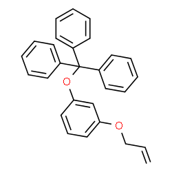 ChemSpider 2D Image | 1-(Allyloxy)-3-(trityloxy)benzene | C28H24O2