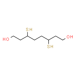 ChemSpider 2D Image | 3,6-Disulfanyl-1,8-octanediol | C8H18O2S2