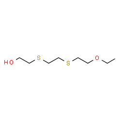 ChemSpider 2D Image | 2-({2-[(2-Ethoxyethyl)sulfanyl]ethyl}sulfanyl)ethanol | C8H18O2S2