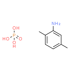 ChemSpider 2D Image | 2,5-Dimethylaniline phosphate (1:1) | C8H14NO4P
