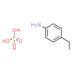 ChemSpider 2D Image | 4-Ethylaniline phosphate (1:1) | C8H14NO4P