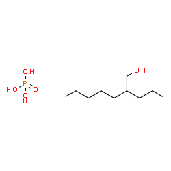 ChemSpider 2D Image | 2-Propyl-1-heptanol - phosphoric acid (1:1) | C10H25O5P