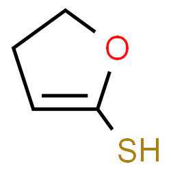 ChemSpider 2D Image | 4,5-Dihydro-2-furanthiol | C4H6OS