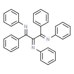 ChemSpider 2D Image | (1E,3E)-N,N',N'',1,3-Pentaphenyl-1,2,3-propanetriimine | C33H25N3
