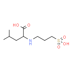 ChemSpider 2D Image | N-(3-Sulfopropyl)leucine | C9H19NO5S