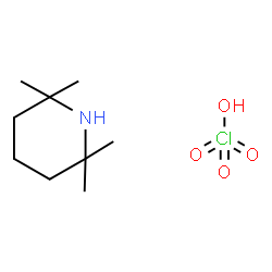 ChemSpider 2D Image | 2,2,6,6-Tetramethylpiperidine perchlorate (1:1) | C9H20ClNO4
