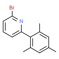 ChemSpider 2D Image | 2-Bromo-6-mesitylpyridine | C14H14BrN