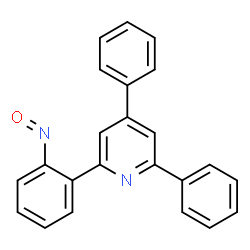 ChemSpider 2D Image | 2-(2-Nitrosophenyl)-4,6-diphenylpyridine | C23H16N2O