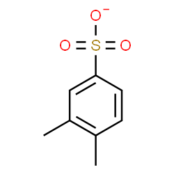ChemSpider 2D Image | 3,4-Dimethylbenzenesulfonate | C8H9O3S