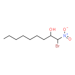 ChemSpider 2D Image | 1-Bromo-1-nitro-2-nonanol | C9H18BrNO3