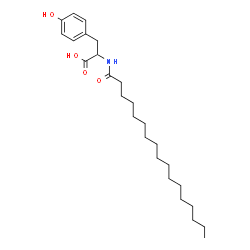ChemSpider 2D Image | N-Heptadecanoyltyrosine | C26H43NO4